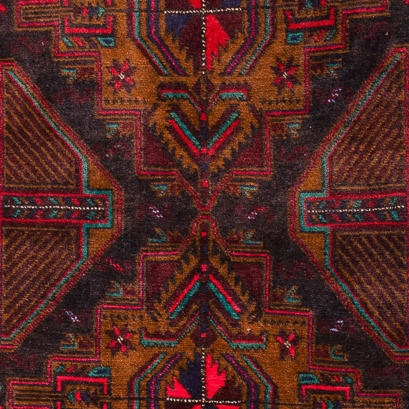 Baluch-matta - 198 x 116 cm - mörkröd