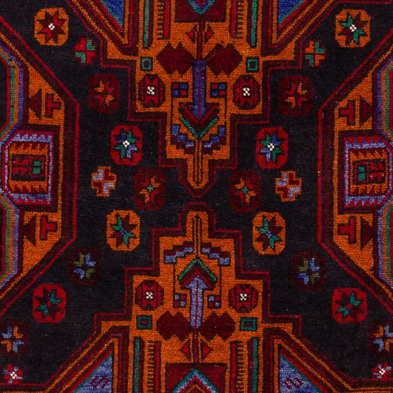 Baluch-matta - 183 x 123 cm - mörkröd