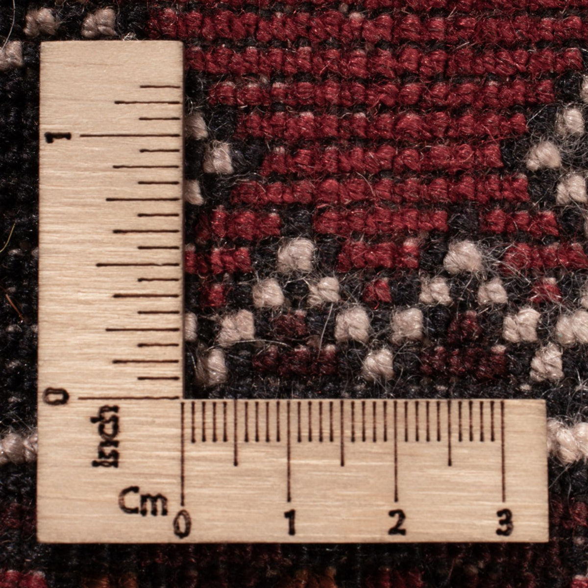 Baluch-matta - 183 x 123 cm - mörkröd