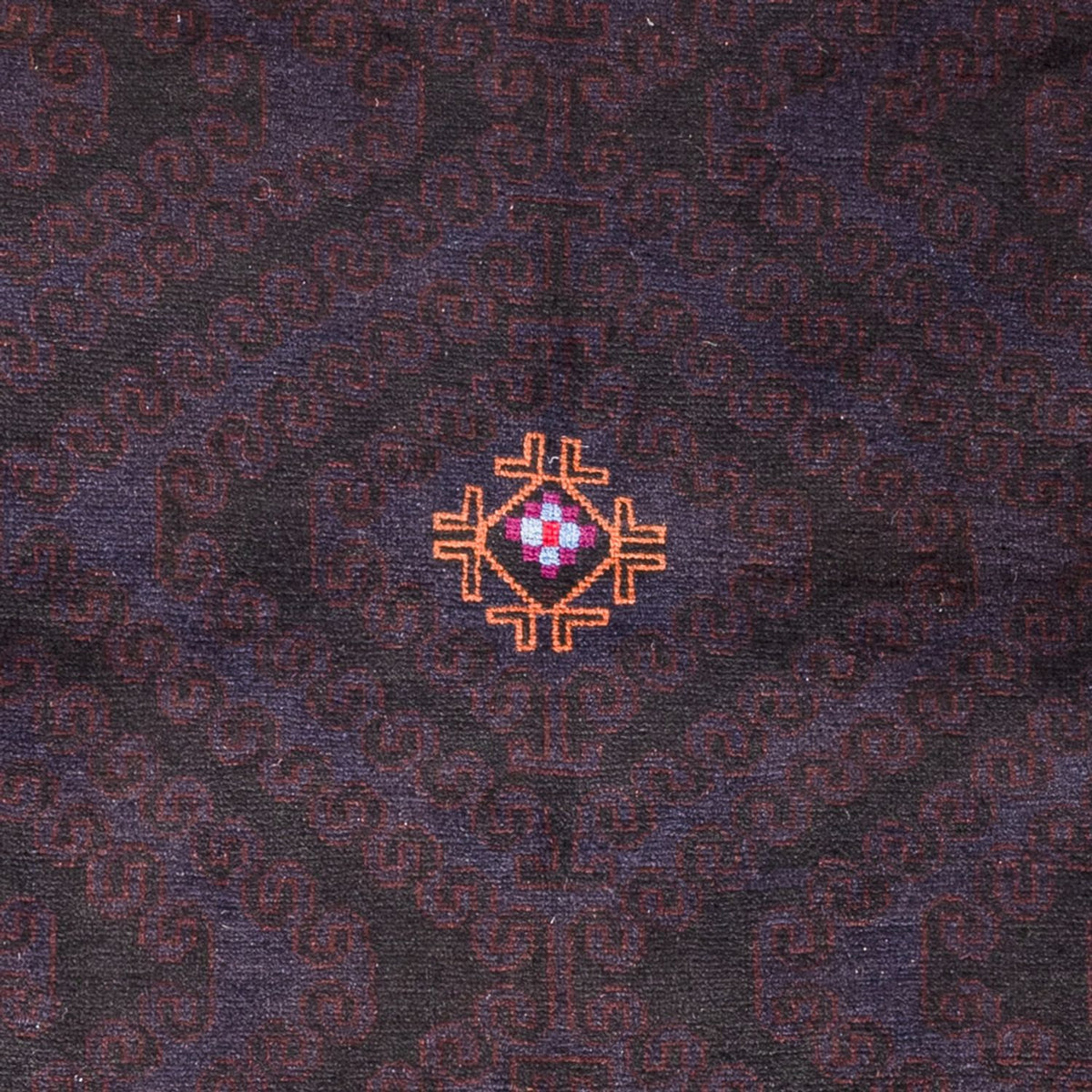 Baluch-matta - 195 x 116 cm - mörkblå