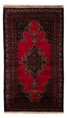 Baluch-matta - 215 x 116 cm - röd