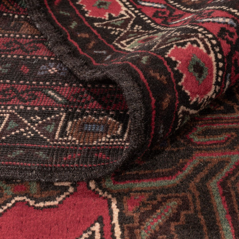 Baluch-matta - 215 x 116 cm - röd