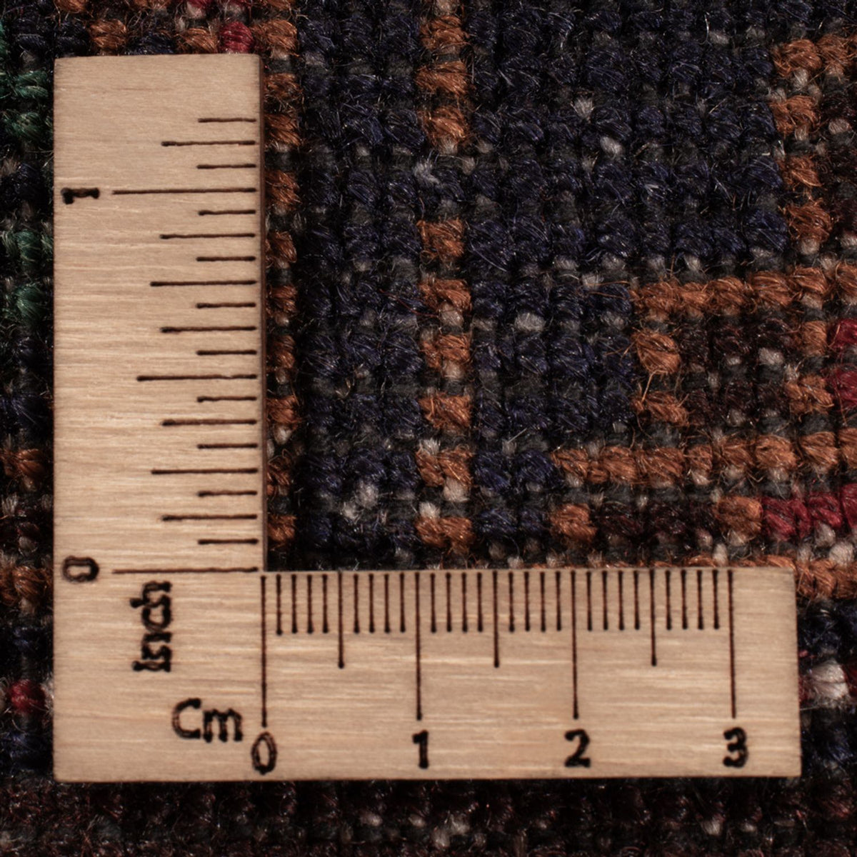 Baluch-matta - 208 x 119 cm - mörkröd