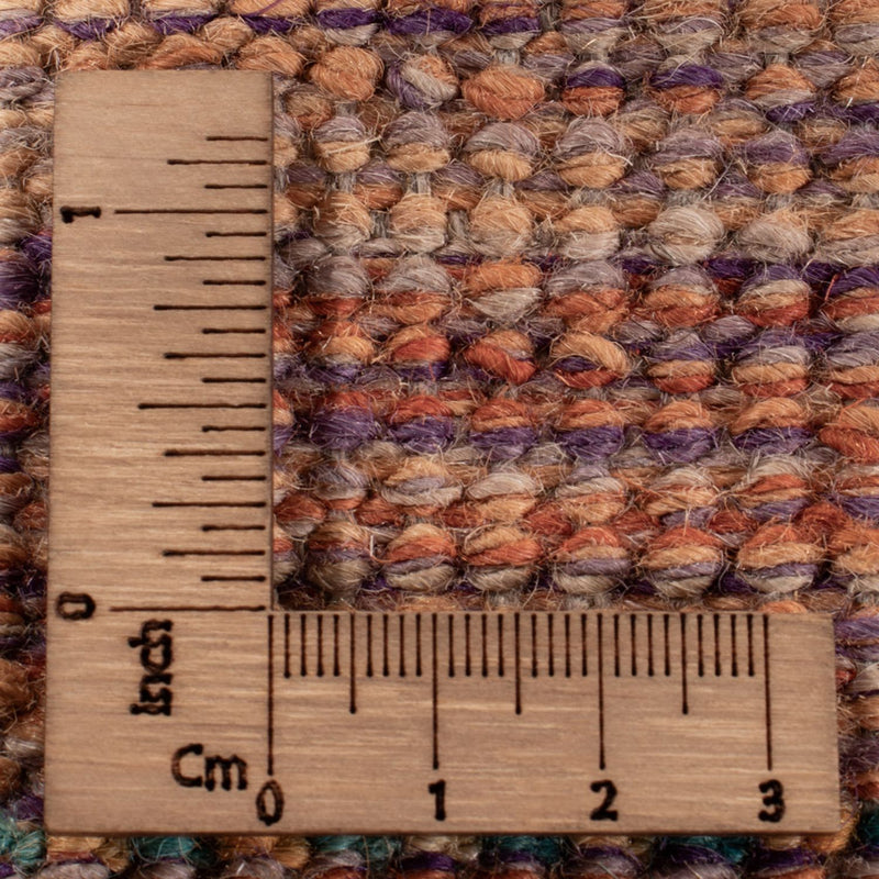 Kelim Carpet - Splash - 298 x 215 cm - rosa