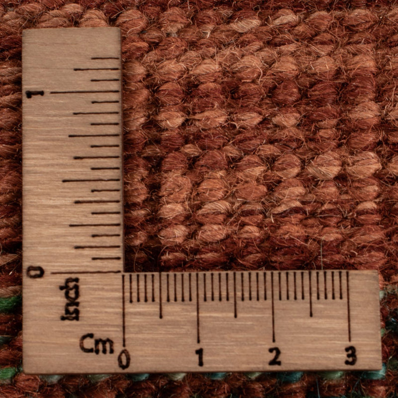 Kelim Carpet - Splash - 290 x 207 cm - orange