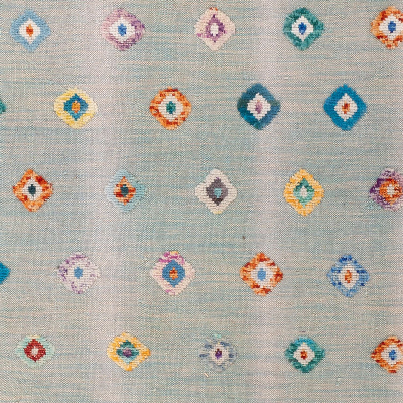 Kelim Carpet - Splash - 298 x 207 cm - flerfärgad