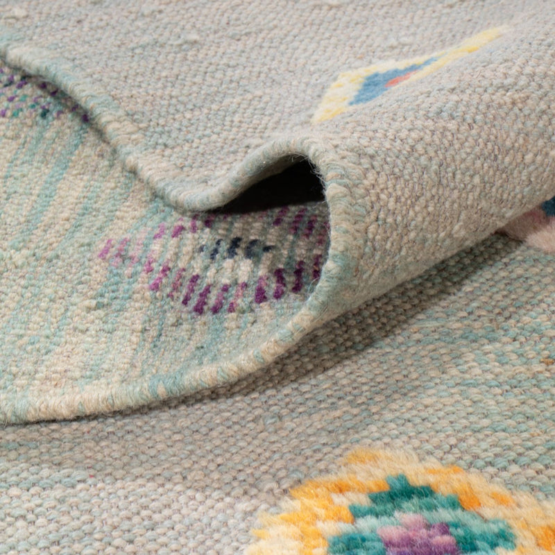 Kelim Carpet - Splash - 298 x 207 cm - flerfärgad