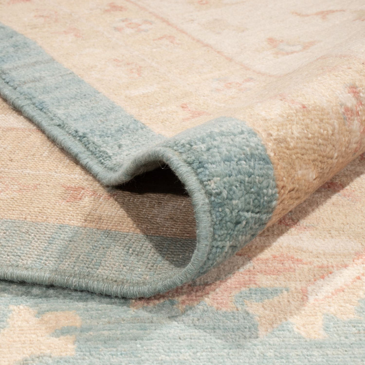 Ziegler Carpet - 496 x 409 cm - ljusblå