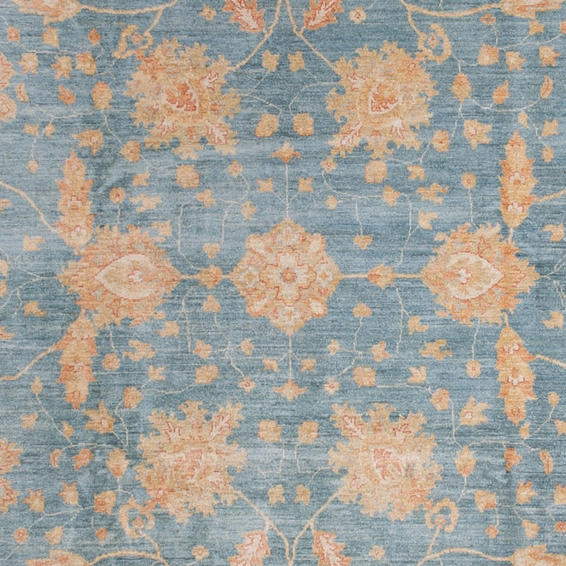 Ziegler Carpet - 495 x 306 cm - ljusblå