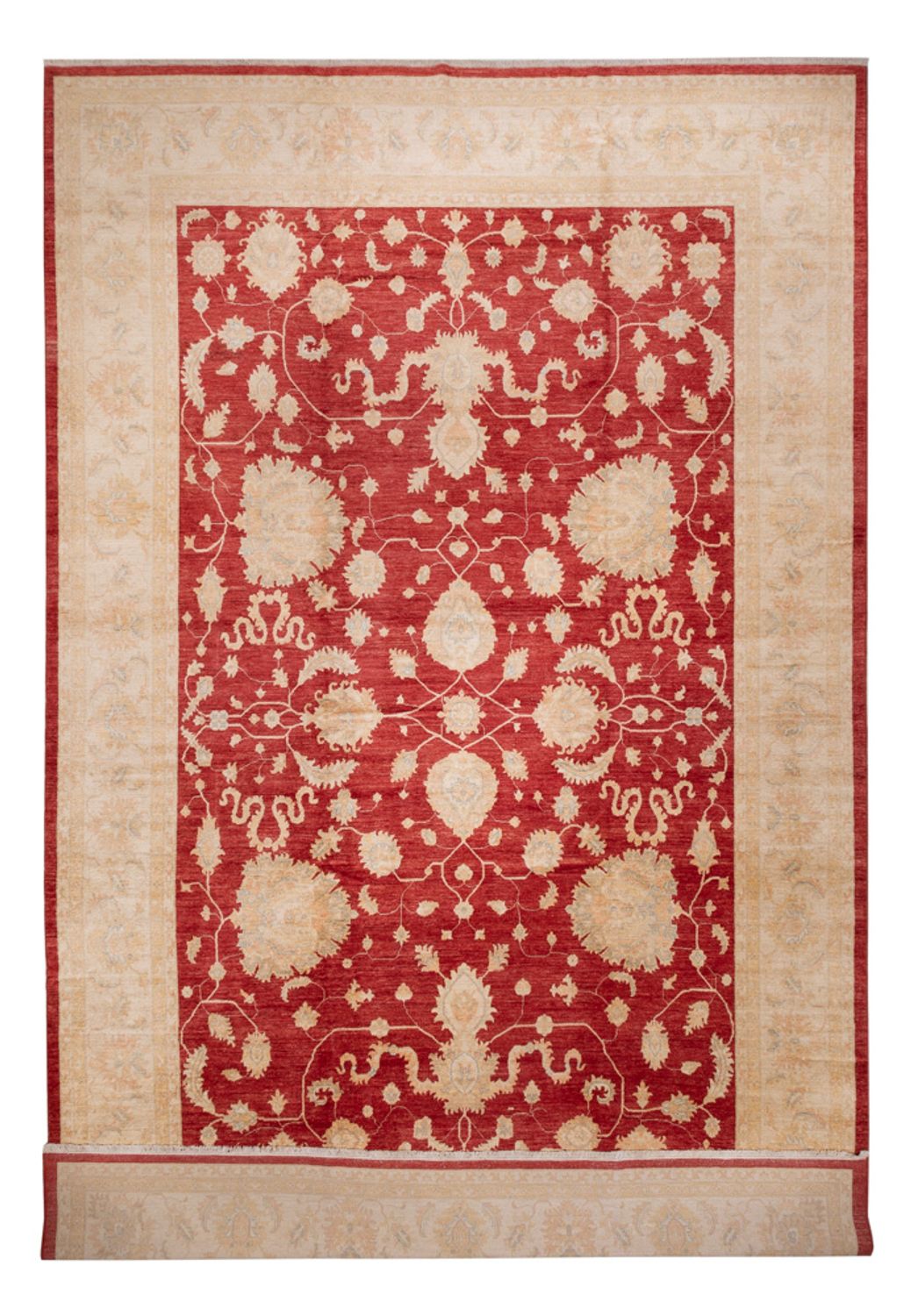 Ziegler Carpet - 540 x 352 cm - röd