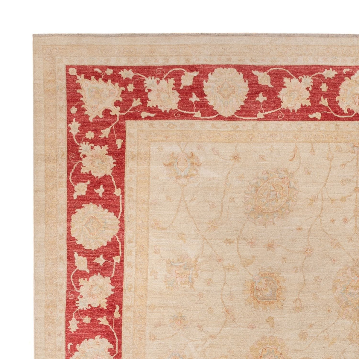 Ziegler Carpet kvadrat  - 394 x 398 cm - beige