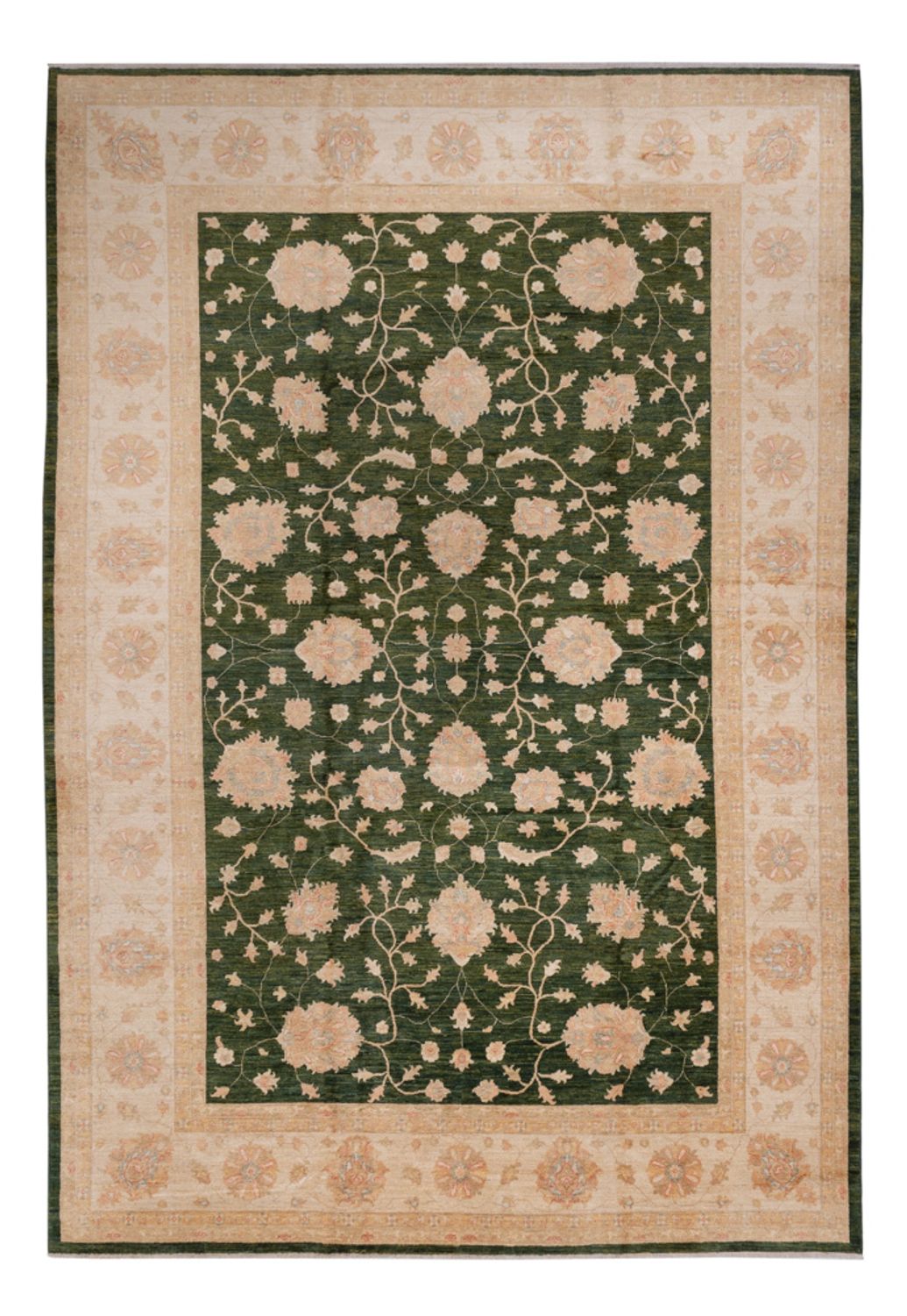 Ziegler Carpet - 440 x 308 cm - grön