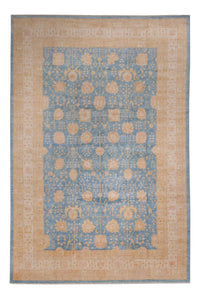 Ziegler Carpet - 441 x 306 cm - ljusblå