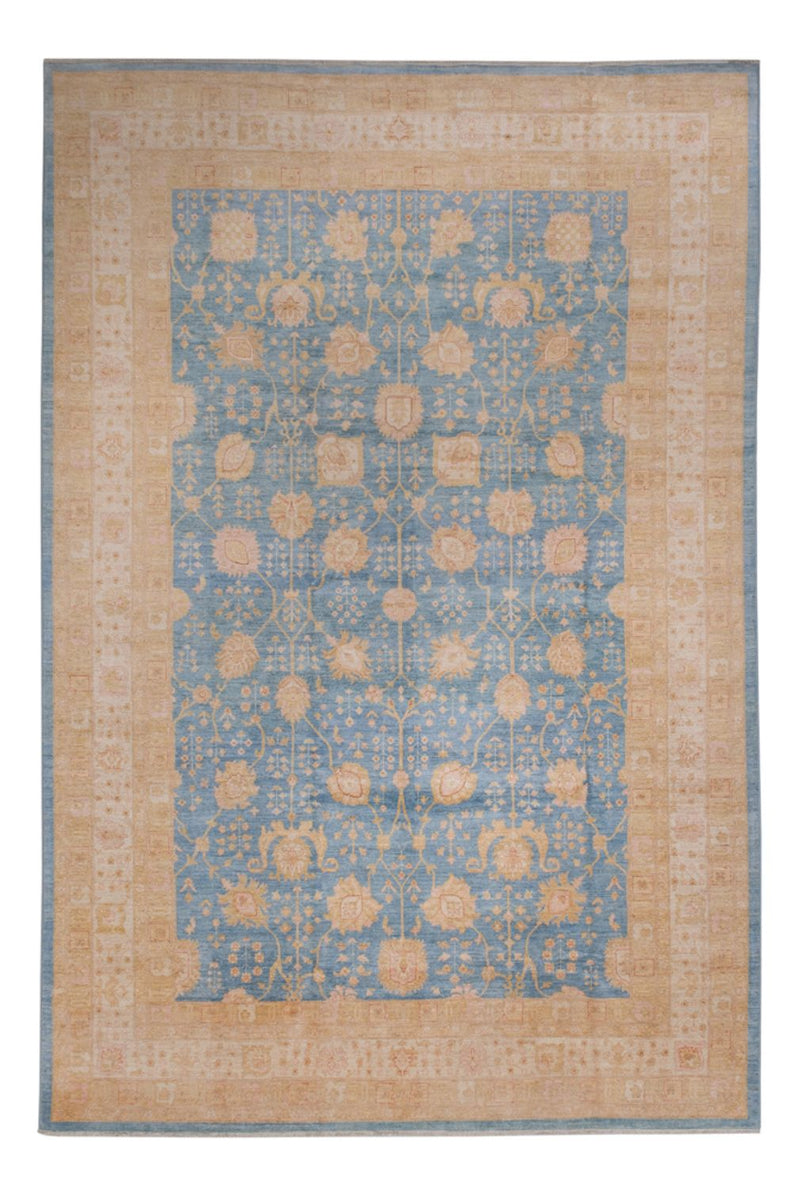Ziegler Carpet - 441 x 306 cm - ljusblå