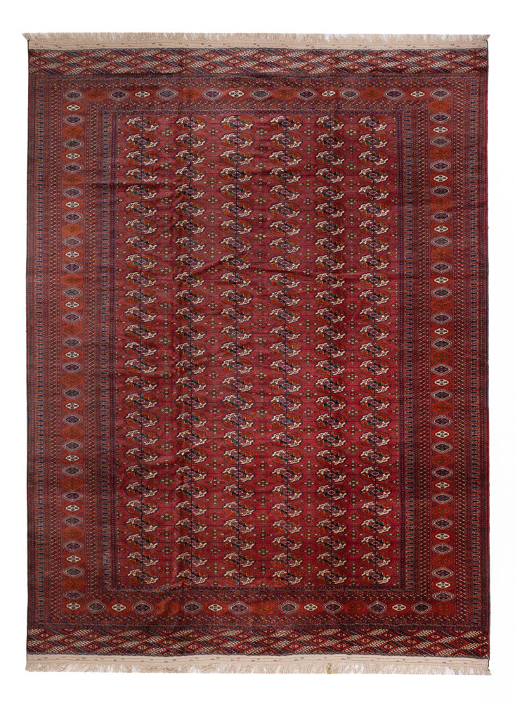 Afghan Teppich - Buchara - 450 x 340 cm - rot