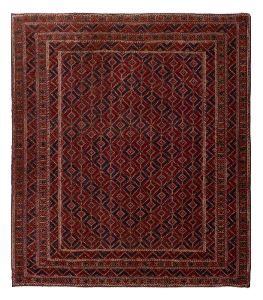 Kelim Teppich - Oriental - 242 x 214 cm - rot