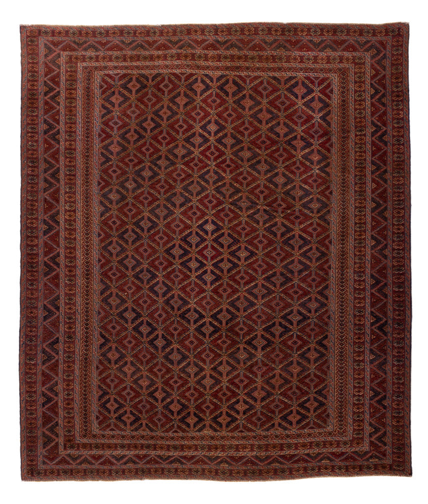 Kelim Teppich - Oriental - 245 x 206 cm - rot