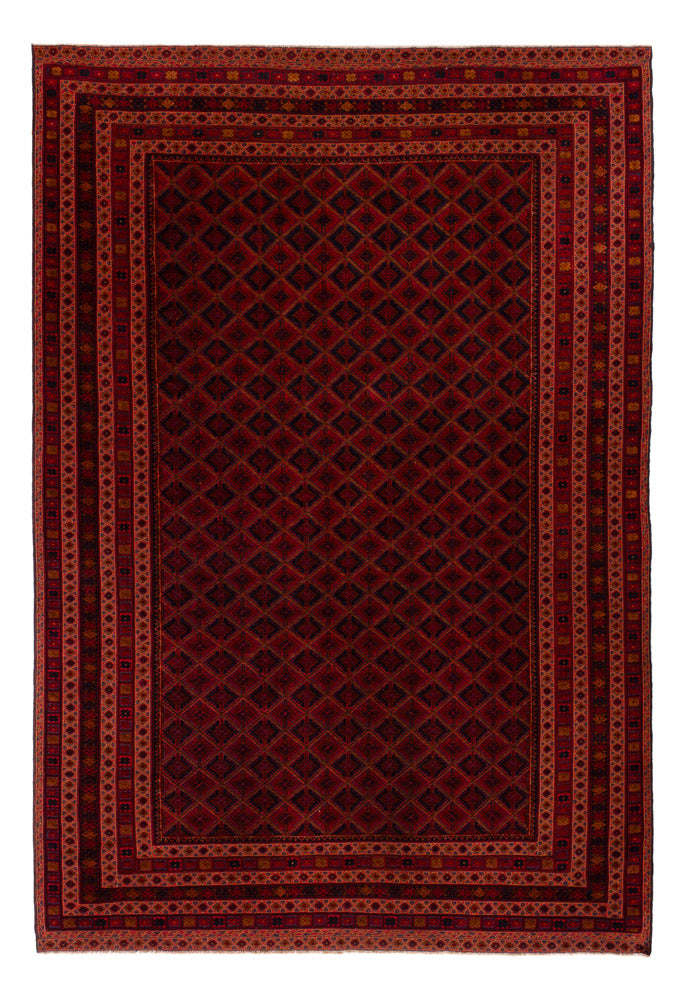 Kelim Teppich - Oriental - 301 x 210 cm - rot
