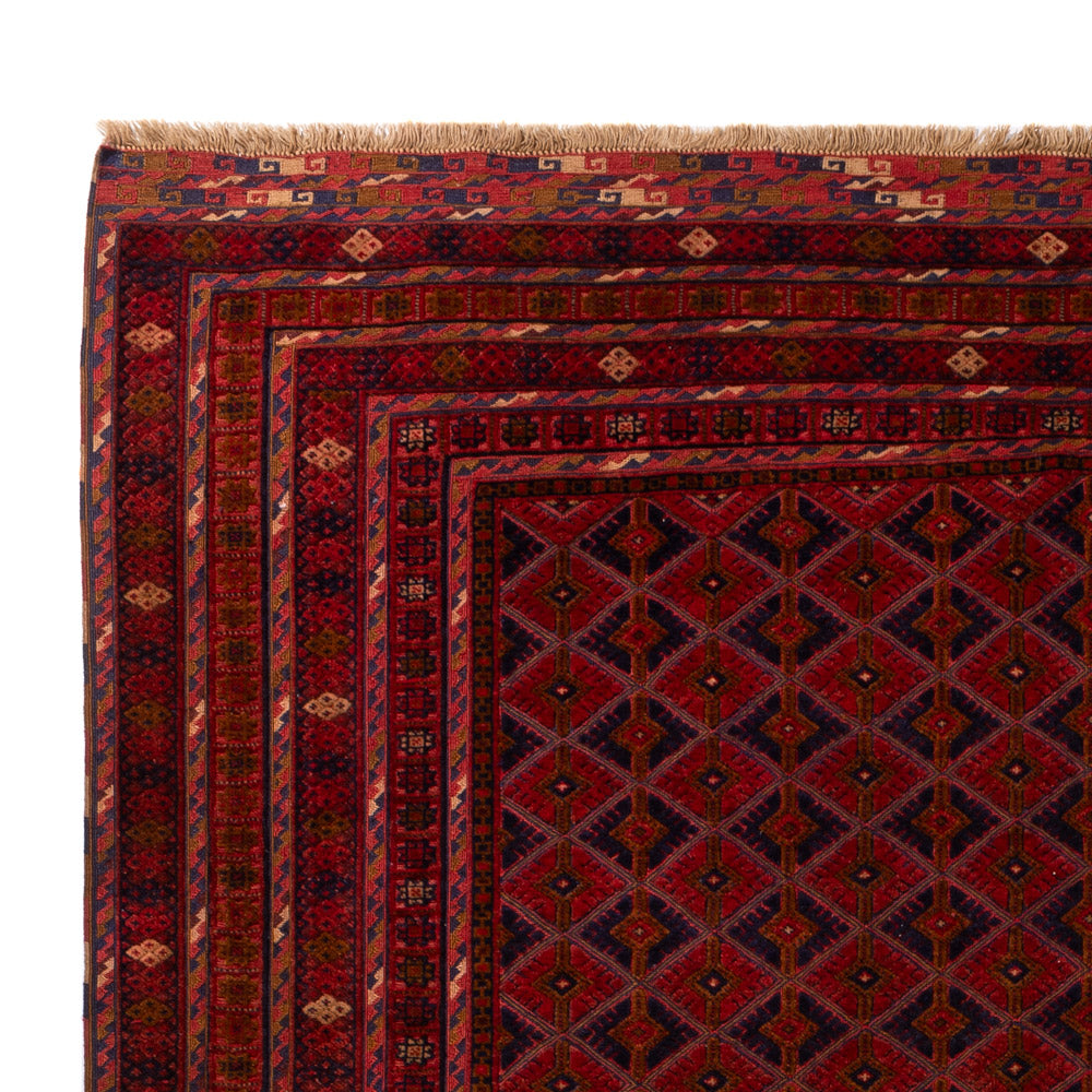 Kelim Carpet - orientalisk matta - 293 x 205 cm - röd