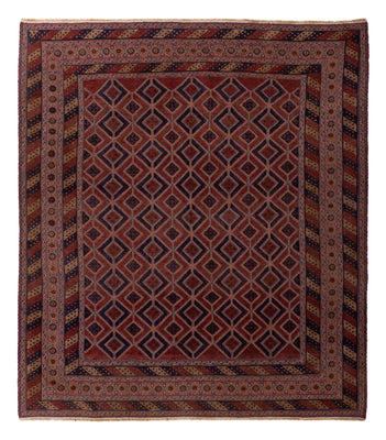Kelim Teppich - Oriental - 243 x 214 cm - rot