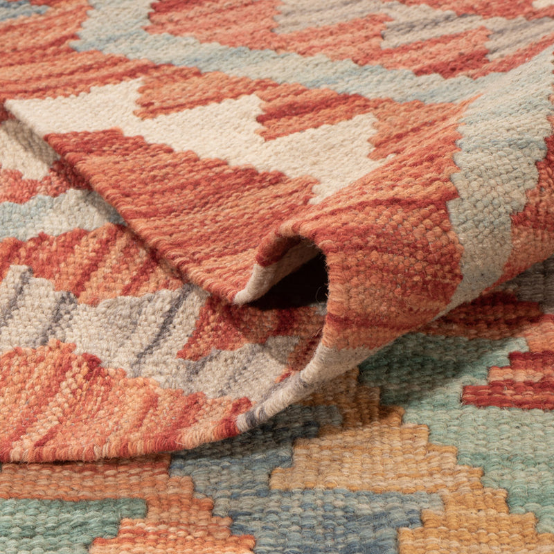 Kelim Teppich - Splash - 248 x 171 cm - bunt