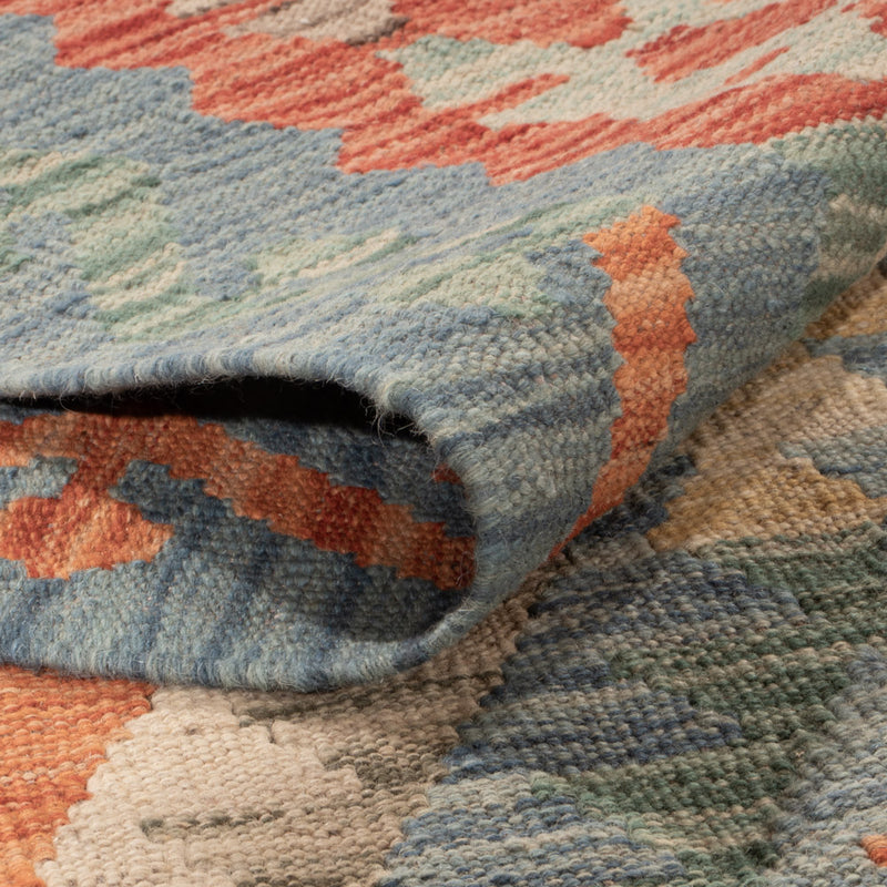 Kelim Teppich - Splash - 247 x 170 cm - bunt