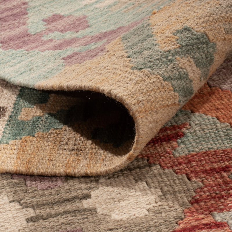 Kelim Teppich - Splash - 251 x 177 cm - bunt