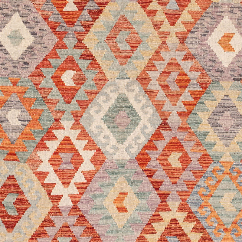 Kelim Teppich - Splash - 242 x 184 cm - bunt