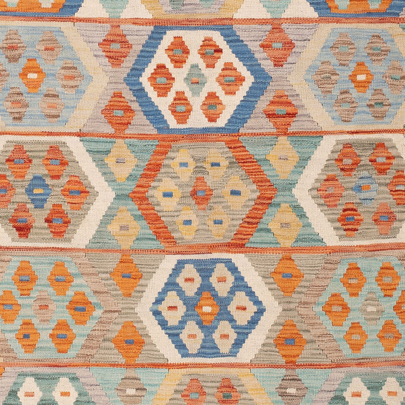 Kelim Teppich - Splash - 249 x 174 cm - bunt