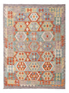 Kilim Maimana Mattan 152x203cm - Ullmatta - Rektangulär / Färgad / 152 x 203 cm Rektangulär