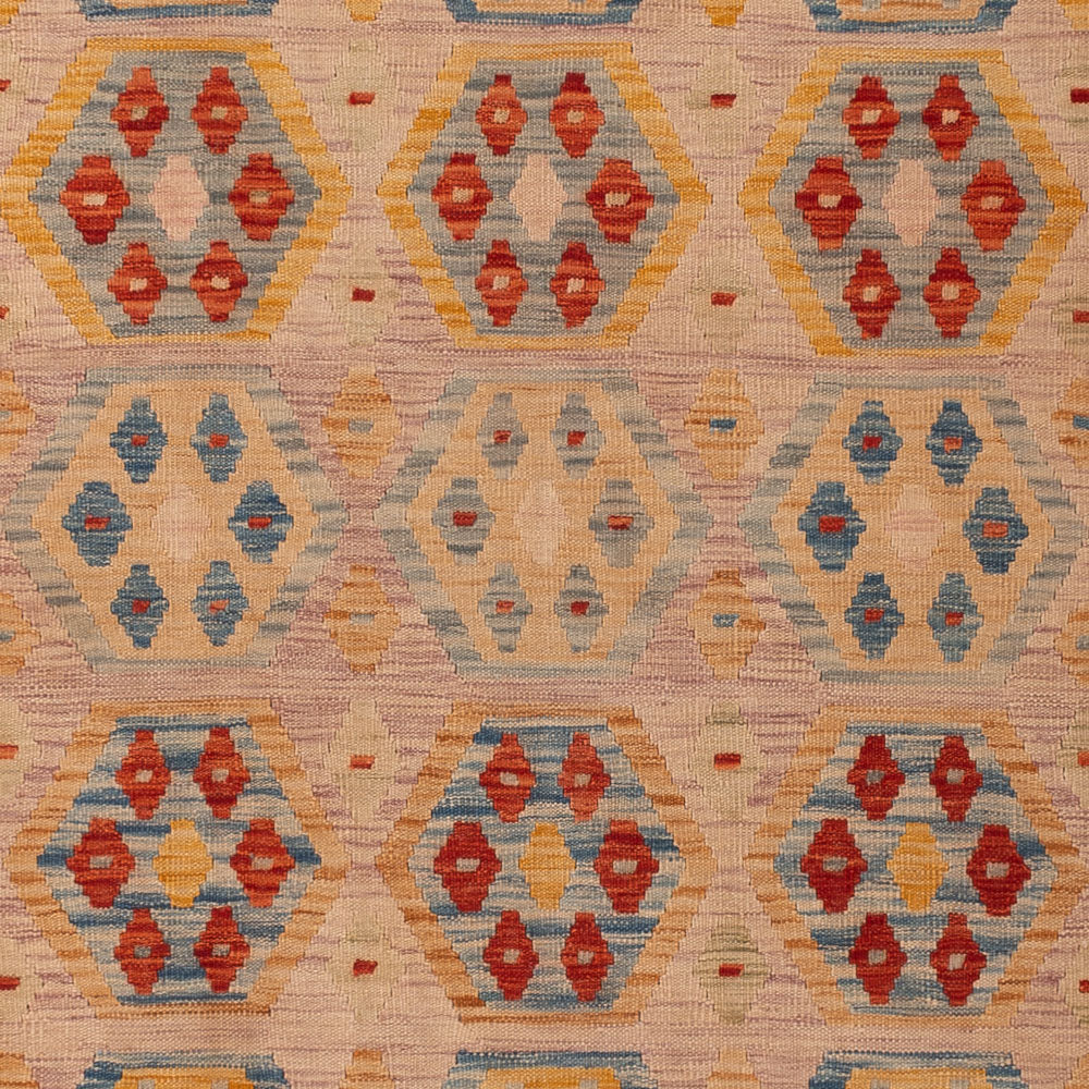 Kelim Teppich - Splash - 242 x 162 cm - bunt