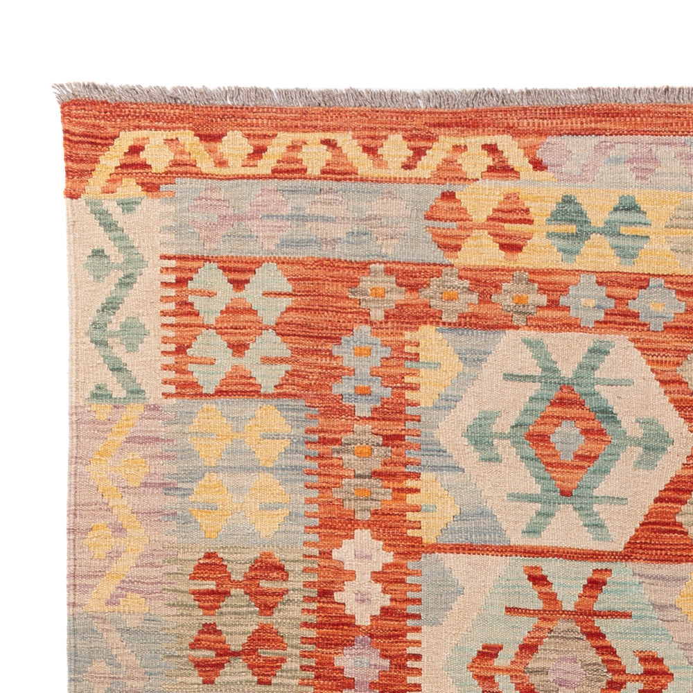 Kelim Teppich - Splash - 238 x 165 cm - bunt