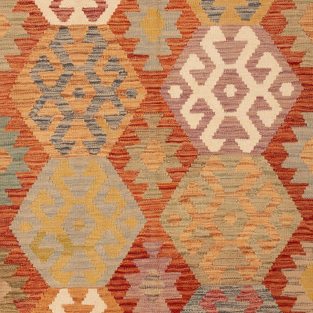 Kelim Teppich - Splash - 245 x 168 cm - bunt