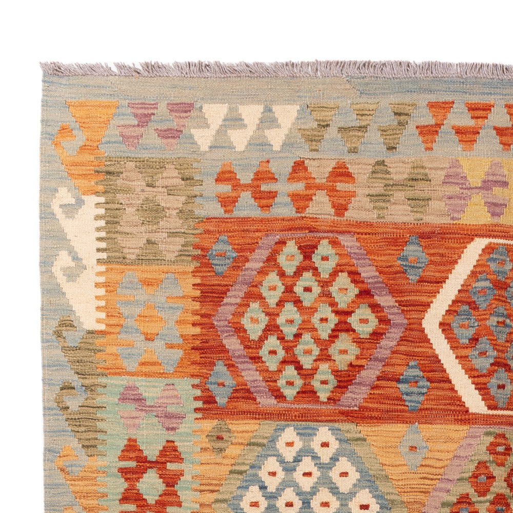 Kelim Teppich - Splash - 246 x 165 cm - bunt