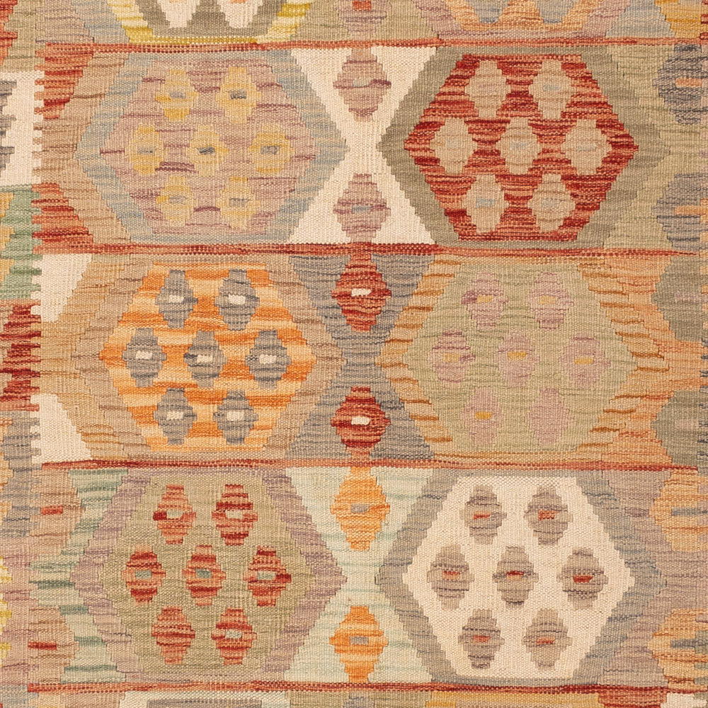 Kelim Teppich - Splash - 251 x 169 cm - bunt