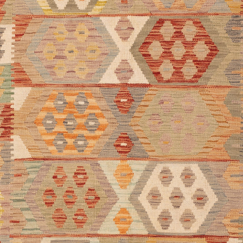 Kelim Teppich - Splash - 251 x 169 cm - bunt