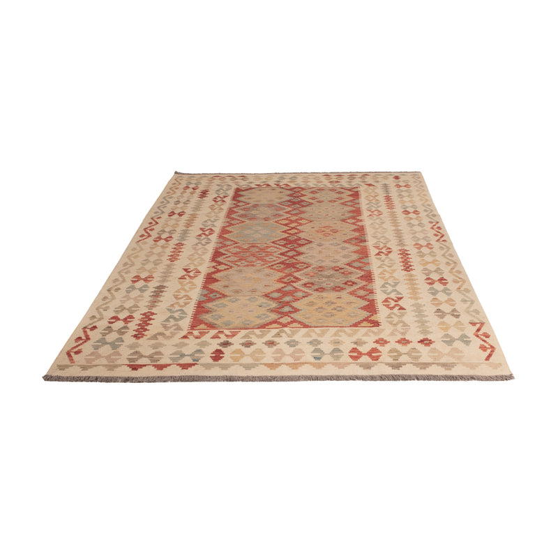 Kelim Teppich - Splash - 248 x 175 cm - bunt