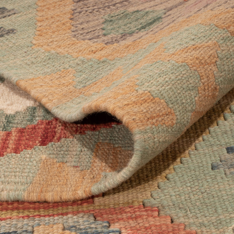 Kelim Teppich - Splash - 248 x 170 cm - bunt