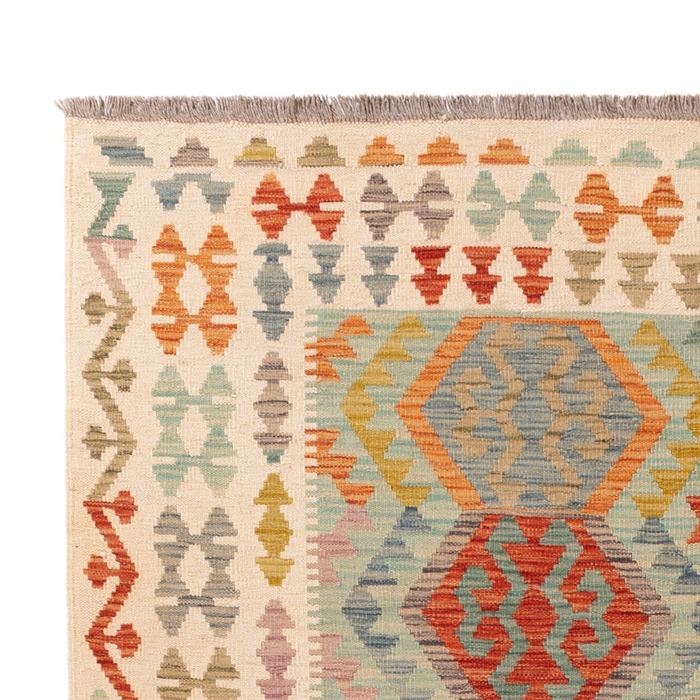 Kelim Carpet - Splash - 240 x 170 cm - färgad