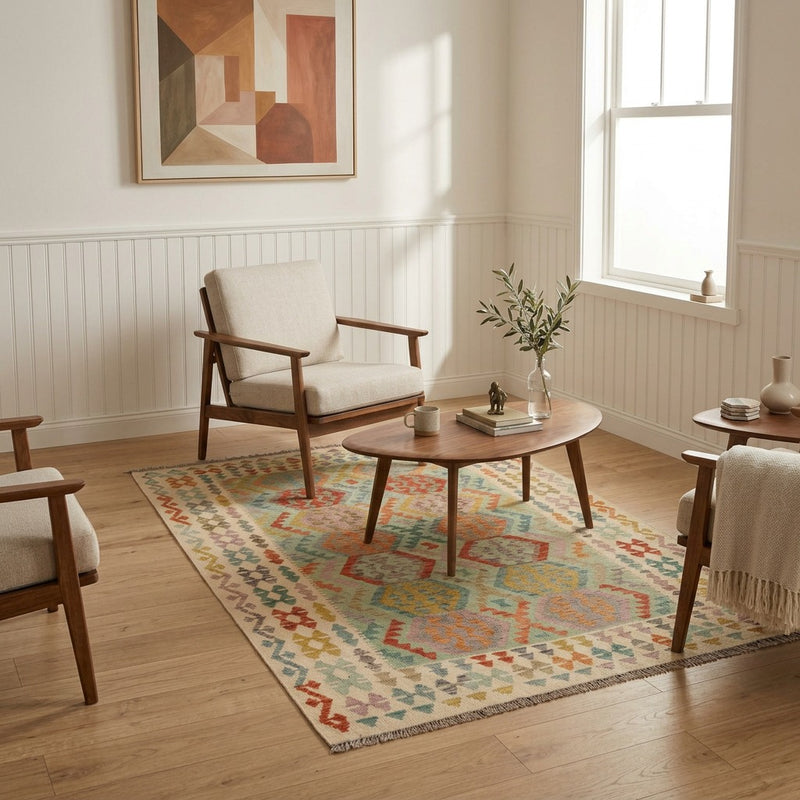 Kilim Maimana Mattan 240x170cm - Ullmatta