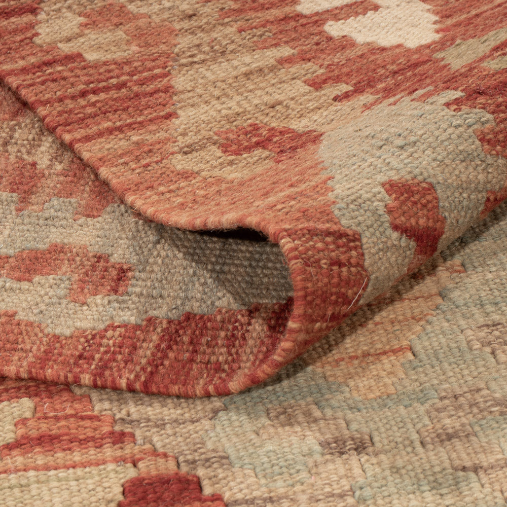 Kelim Teppich - Splash - 196 x 155 cm - bunt