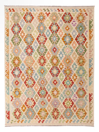 Kelim Teppich - Splash - 247 x 181 cm - bunt