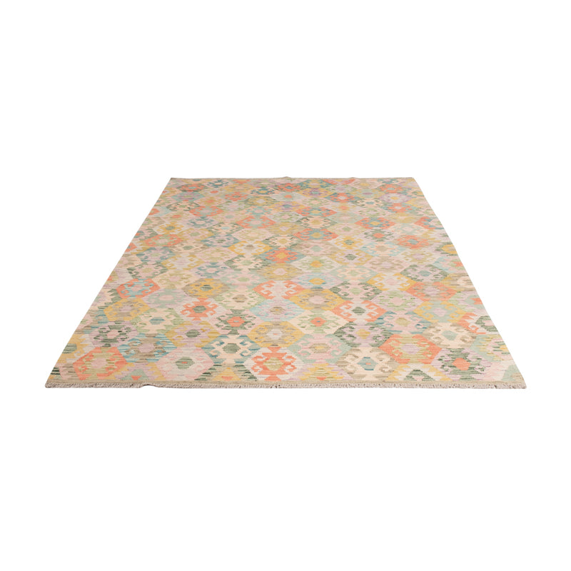Kelim Teppich - Splash - 248 x 173 cm - bunt