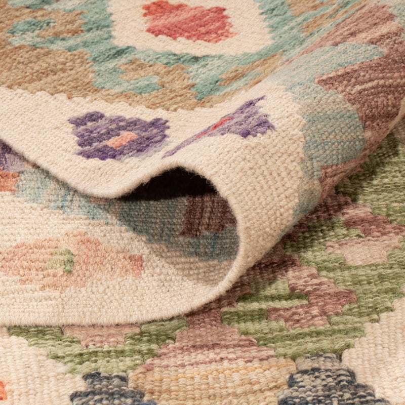 Kelim Teppich - Splash - 250 x 174 cm - bunt