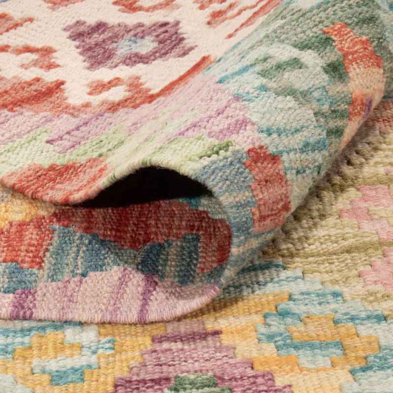 Kelim Teppich - Splash - 246 x 180 cm - bunt