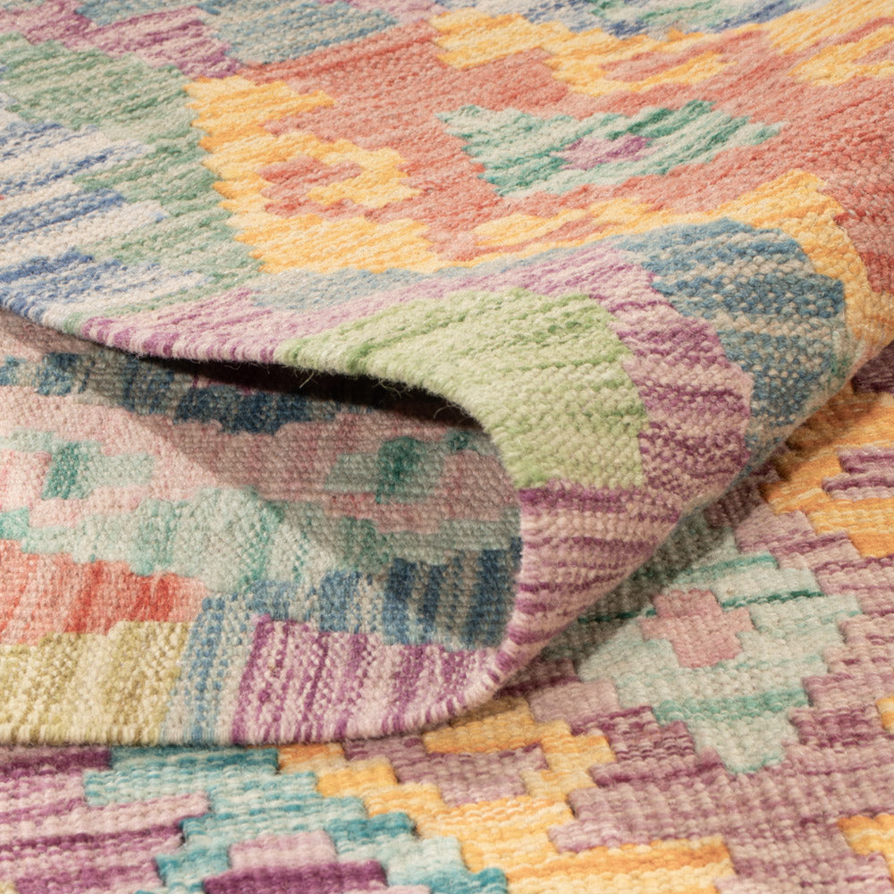 Kelim Teppich - Splash - 245 x 177 cm - bunt