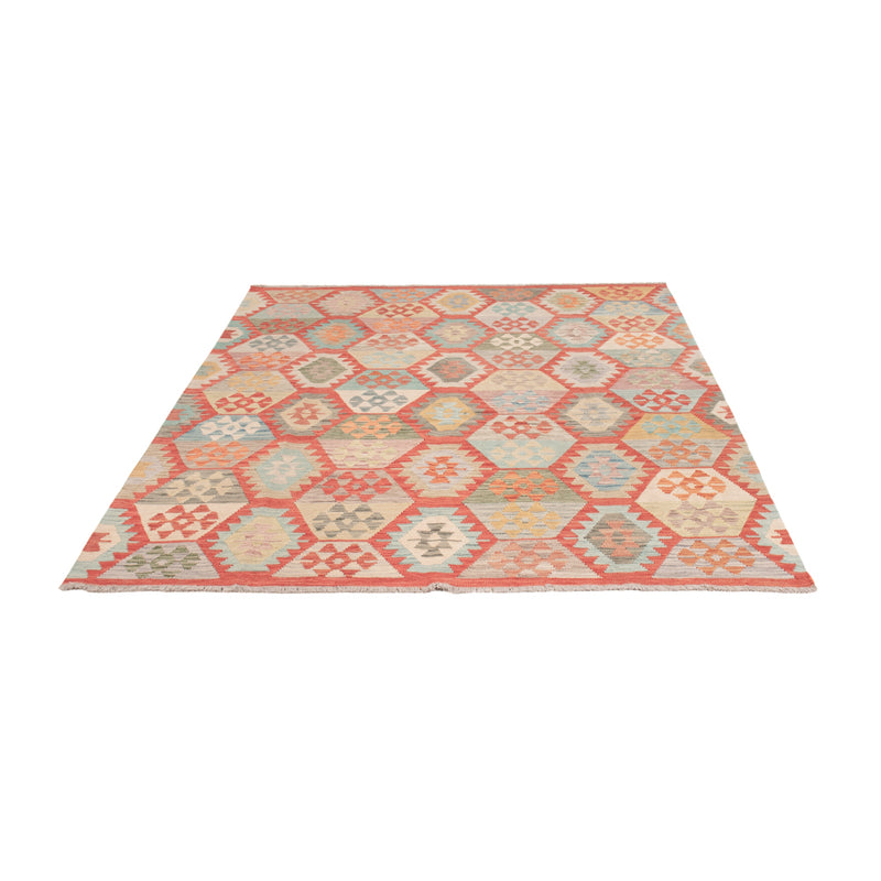 Kelim Teppich - Splash - 238 x 183 cm - bunt