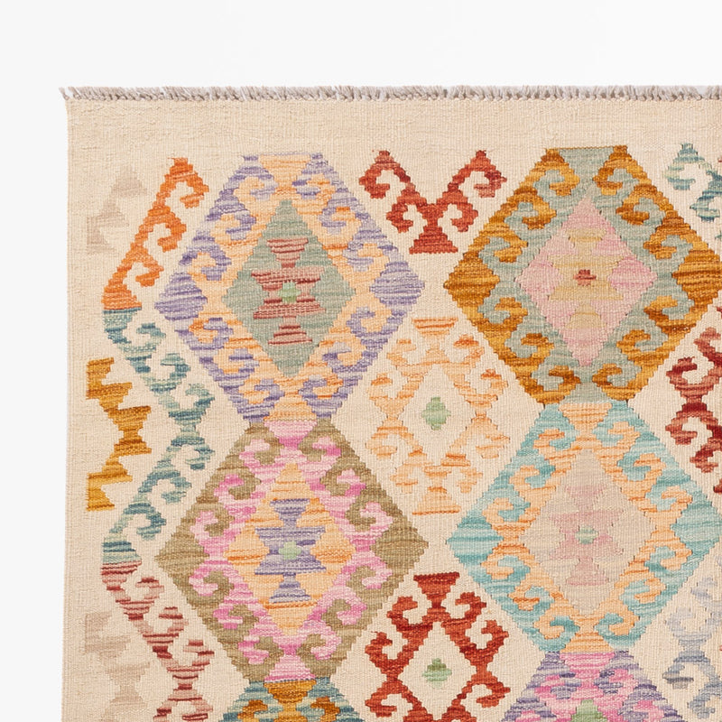 Kelim Teppich - Splash - 244 x 171 cm - bunt