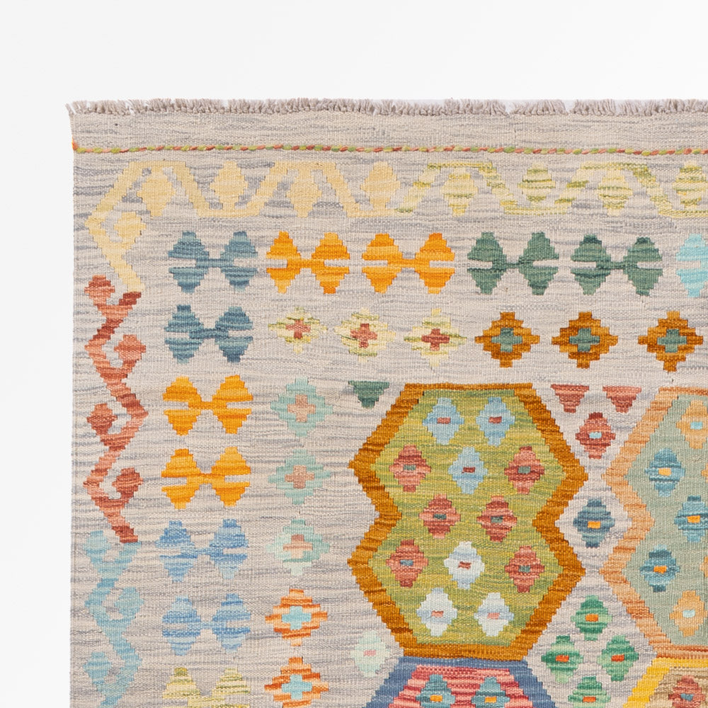 Kilim Maimana Mattan 255x181cm - Ullmatta
