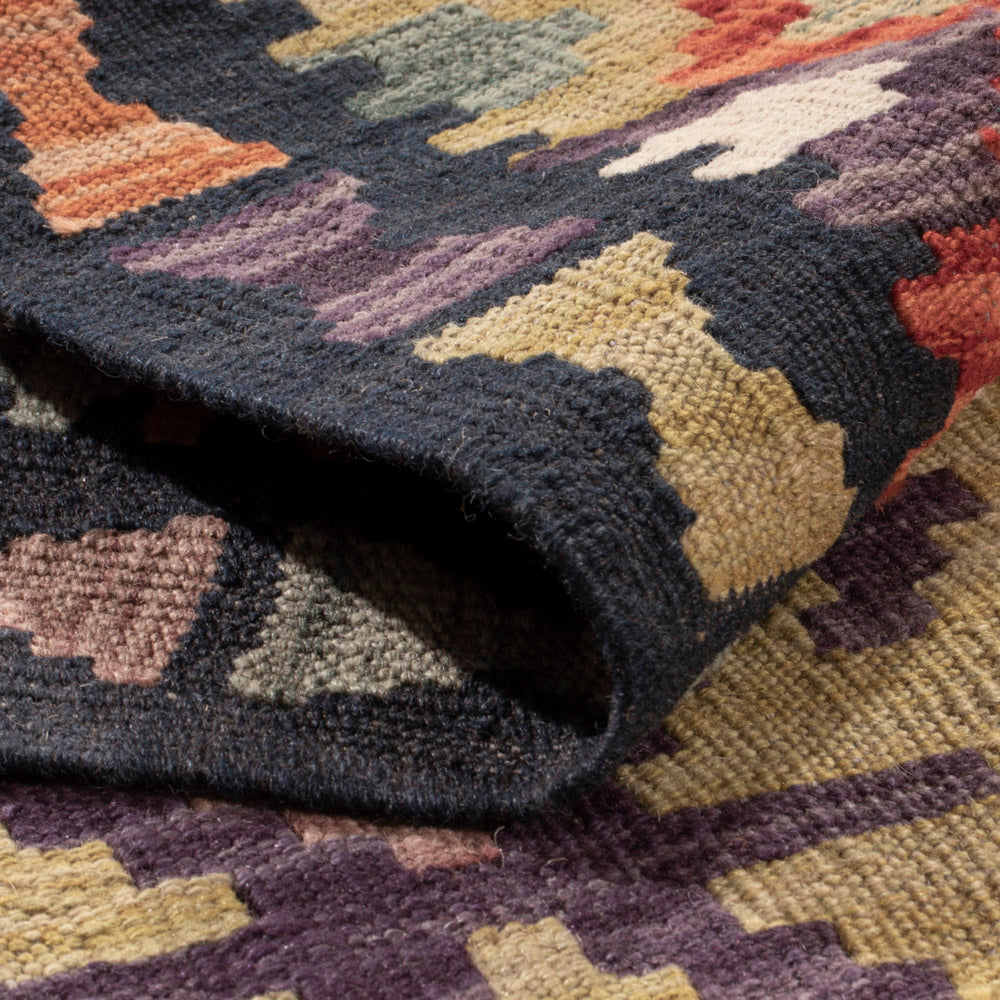 Kelim Teppich - Splash - 159 x 104 cm - bunt